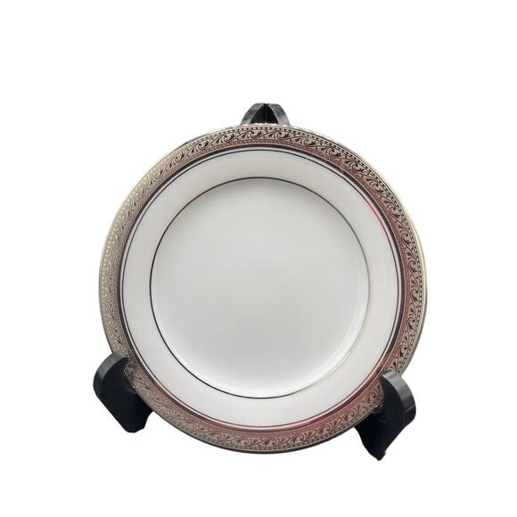 Set of 6 VTG Legendary by Noritake Philippines Crestwood 4166 bread Plates - Picture 2 of 5